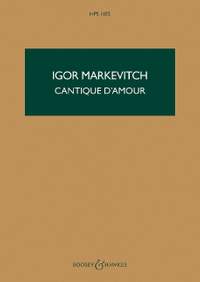 Markevitch, I: Cantique d'Amour HPS 1105