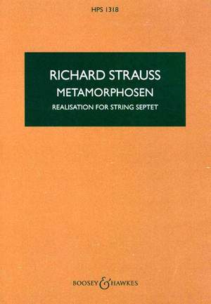 Strauss, R: Metamorphosen HPS 1318