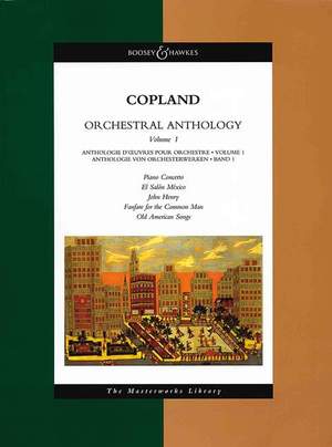 Copland, A: Orchestral Anthology Vol. 1