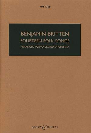 Britten: 14 Folk Songs HPS 1308
