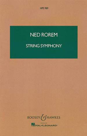 Rorem, N: String Symphony HPS 989