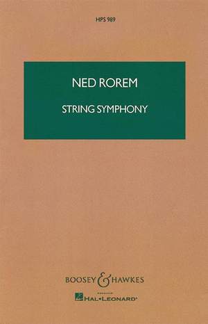 Rorem, N: String Symphony HPS 989