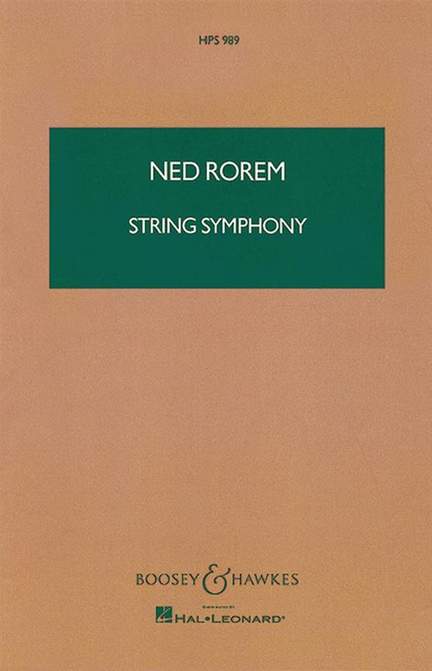 Rorem, N: String Symphony HPS 989