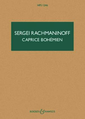 Rachmaninoff, S: Caprice bohèmien op. 12