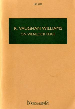 Vaughan Williams, R: On Wenlock Edge HPS 1258