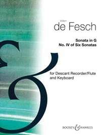 Fesch, W d: Sonata