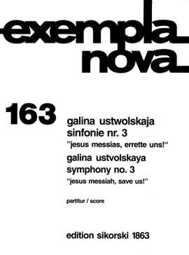 Ustvolskaya, G: Sinfonie Nr. 3