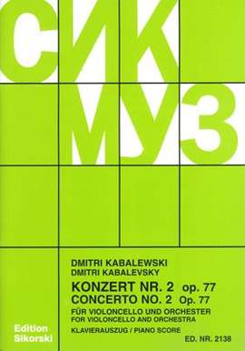 Kabalevsky, D: Concerto No. 2 op. 77
