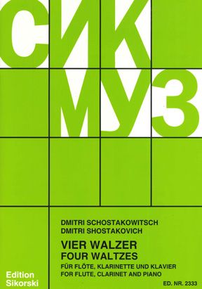 Shostakovich, D: 4 Walzer
