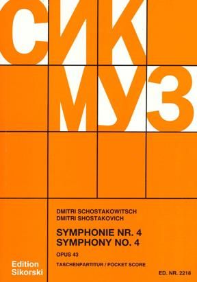 Shostakovich: Symphony 4 in C Minor op. 43