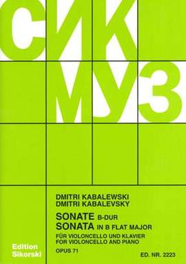 Kabalevsky, D: Sonate