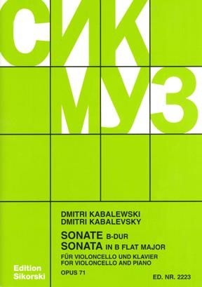 Kabalevsky, D: Sonate op. 71