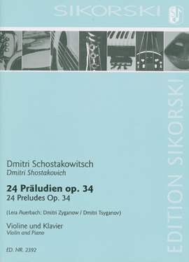Shostakovich: 24 Preludes op. 34