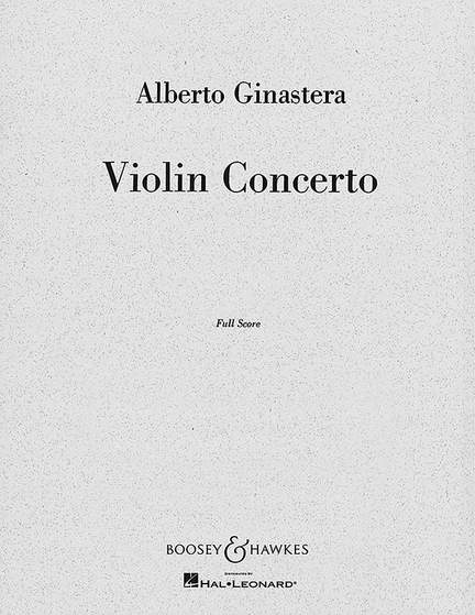 Ginastera, A: Violinkonzert op. 30