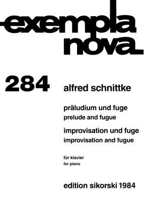 Schnittke, A: Präludium und Fuge / Improvisation und Fuge 284