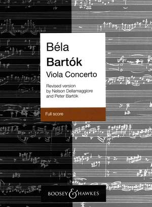 Bartók, B: Viola Concerto op. posth.