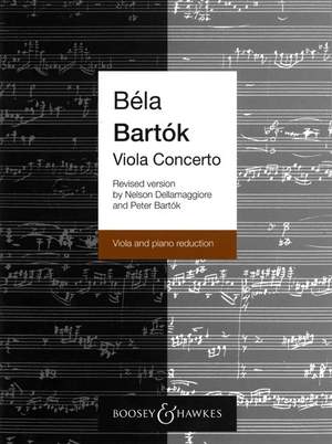 Bartók, B: Viola Concerto op. posth.