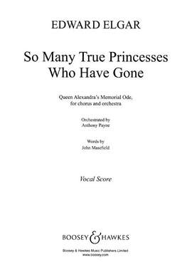 Elgar: So Many True Princesses Who Have Gone