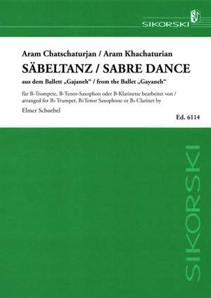 Khachaturian, A: Säbeltanz aus dem Ballett "Gajaneh"
