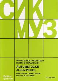 Shostakovich: Album Pieces