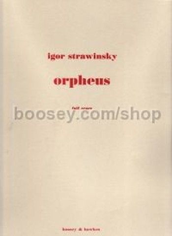 Stravinsky, I: Orpheus
