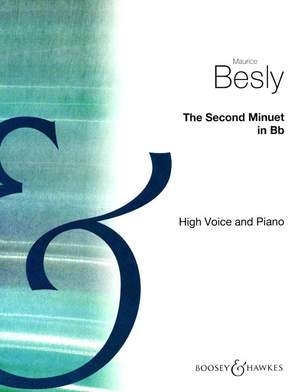 Besly, M: The Second Minuet B flat major