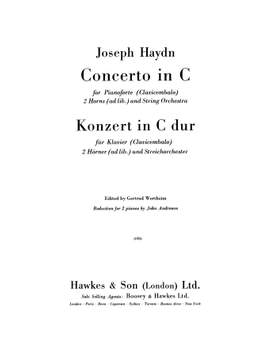 Haydn, J: Concerto in C C major