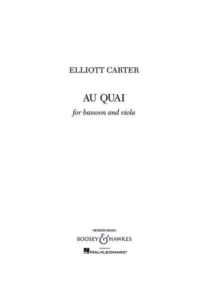 Carter, E: Au Quai
