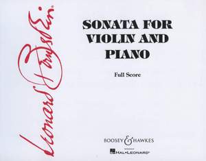 Bernstein, L: Violin Sonata