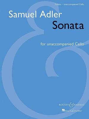Adler, S: Sonata