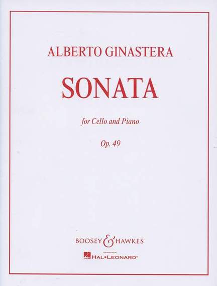 Ginastera, A: Sonata op. 49