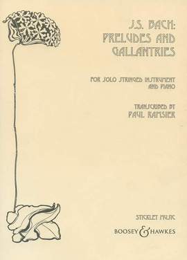 Bach, J S: Preludes and Gallantries