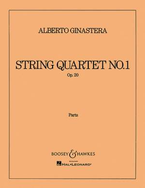 Ginastera, A: String Quartet 1 op. 20