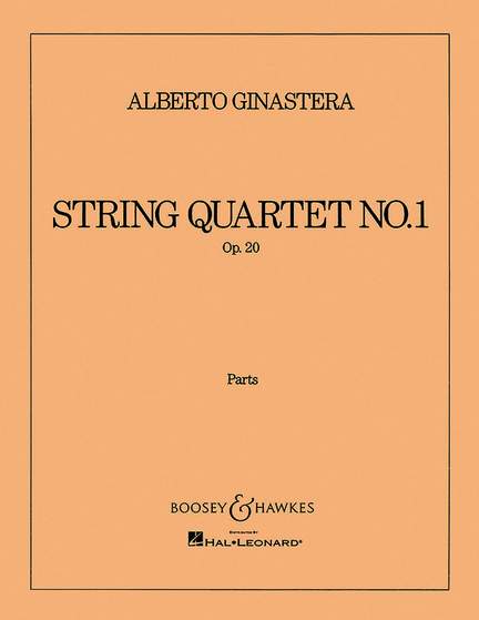 Ginastera, A: String Quartet 1 op. 20