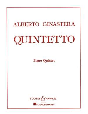 Ginastera, A: Quintetto (pf, str qrt) op. 29