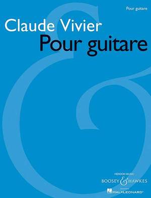 Vivier, C: Pour Guitare