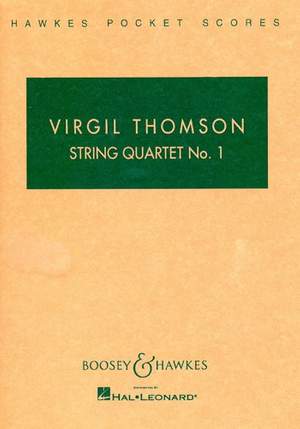Thomson, V: Streichquartett Nr. 1 HPS 522