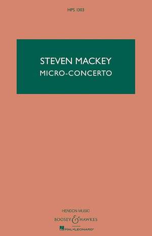 Mackey, S: Micro-Concerto HPS 1303