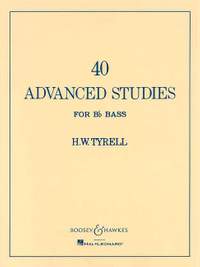 Tyrell, H W: Advanced Studies for Bb Bass