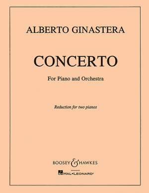 Ginastera, A: Klavierkonzert Nr. 1 op. 28