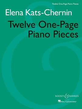 Kats-Chernin, E: Twelve One-Page Piano Pieces