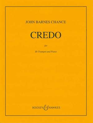 Chance, J B: Credo