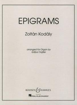 Kodály, Z: Epigrams