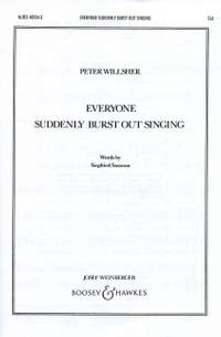 Willsher, P: Everyone suddenly burst out singing