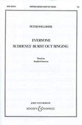 Willsher, P: Everyone suddenly burst out singing