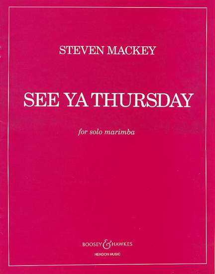 Mackey, S: See ya Thursday