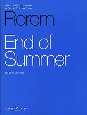 Rorem, N: End of Summer