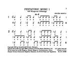 Kodály, Z: Pentatonic Music Vol. 1 Product Image