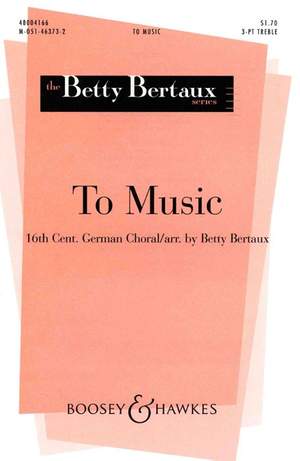 Bertaux, B: To Music