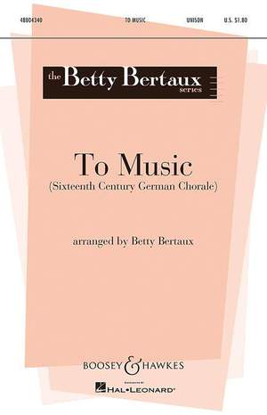 Bertaux, B: To Music